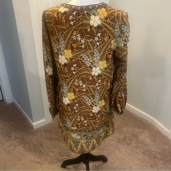 SPELL AND THE GYPSY BIANCA TUNIC DRESS IN EARTH XS. - Picture 8 of 10